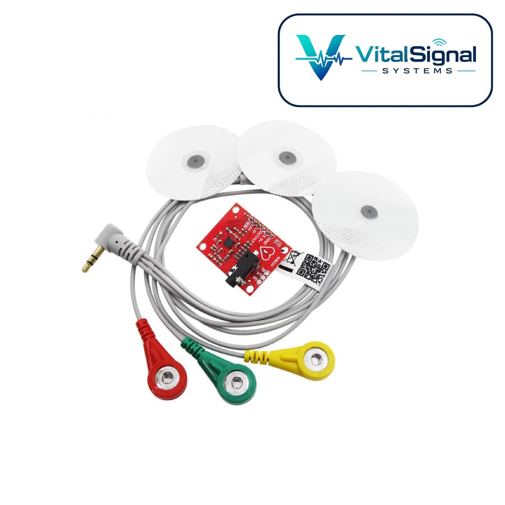 AD8232 ECG Sensor Module Kit