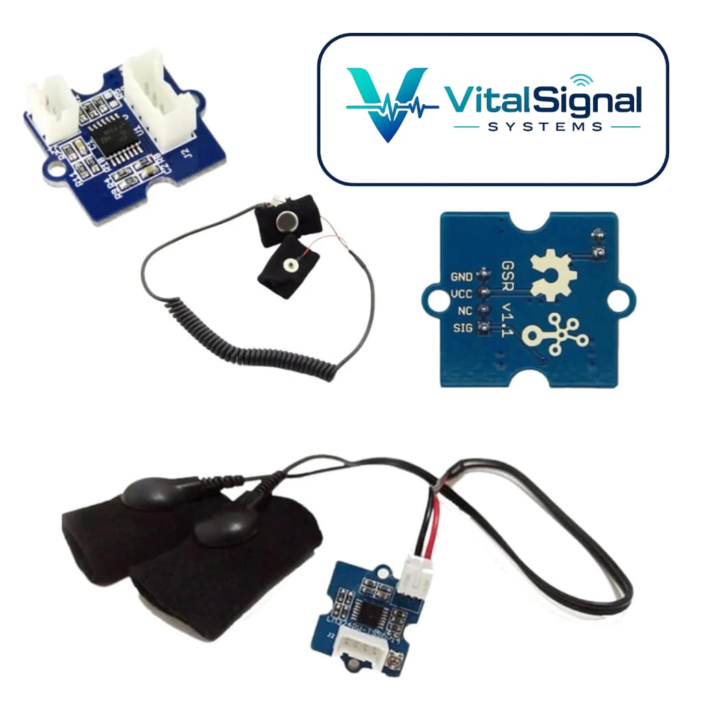 GSR Stress Sensor Module (Galvanic Skin Response) – Emotion Monitoring